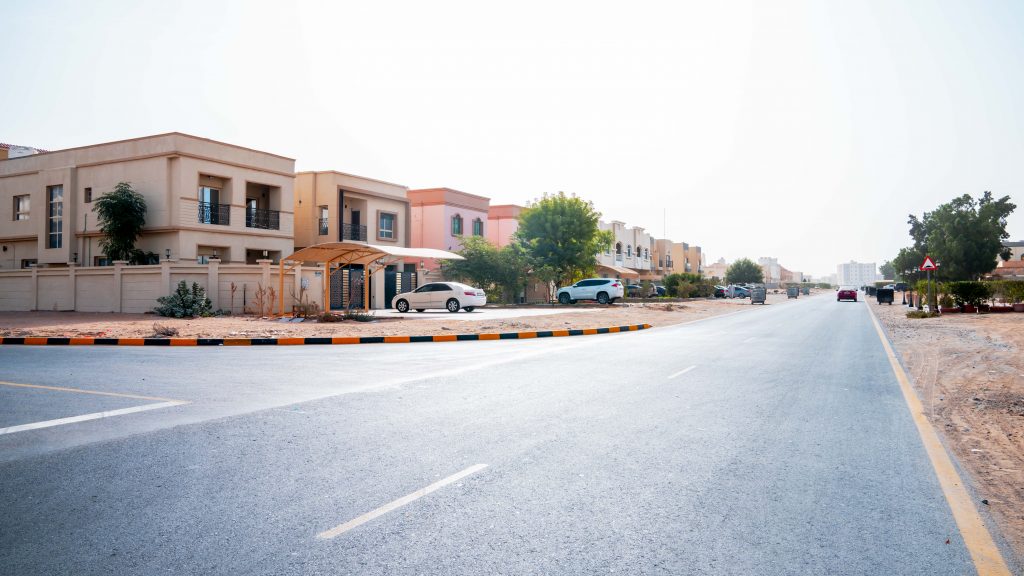 new roads in Al Mowaihat or Al Rawda
